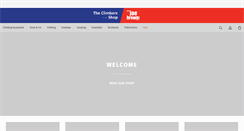 Desktop Screenshot of climbers-shop.com